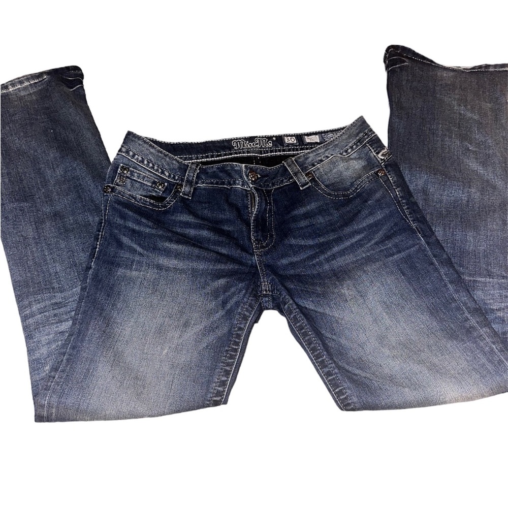 Blue Miss Me bootcut jeans